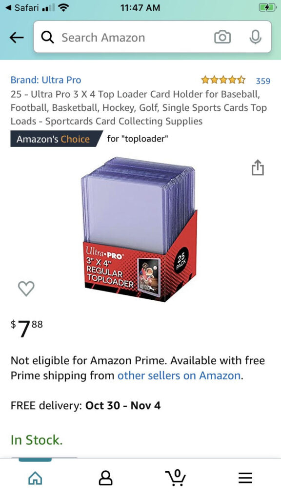 SPORTS CARD COLLECTING